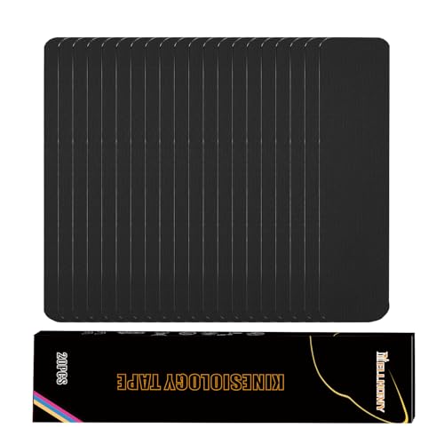 Kinesiology Tape Precut-20 Strips| [10in x 2in] Elastic Breathable Athletic