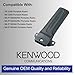 Kenwood KBH-10 Spring Action Belt Clip For Use With Kenwood TK-2200 or 3200 Pro Talk Two-Way Radios, Attached To a Belt Carrying/Transport Options, Plastic Material