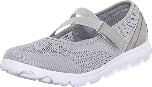 Image of Propet Womens TravelActiv Mary Jane Flats Casual - Black