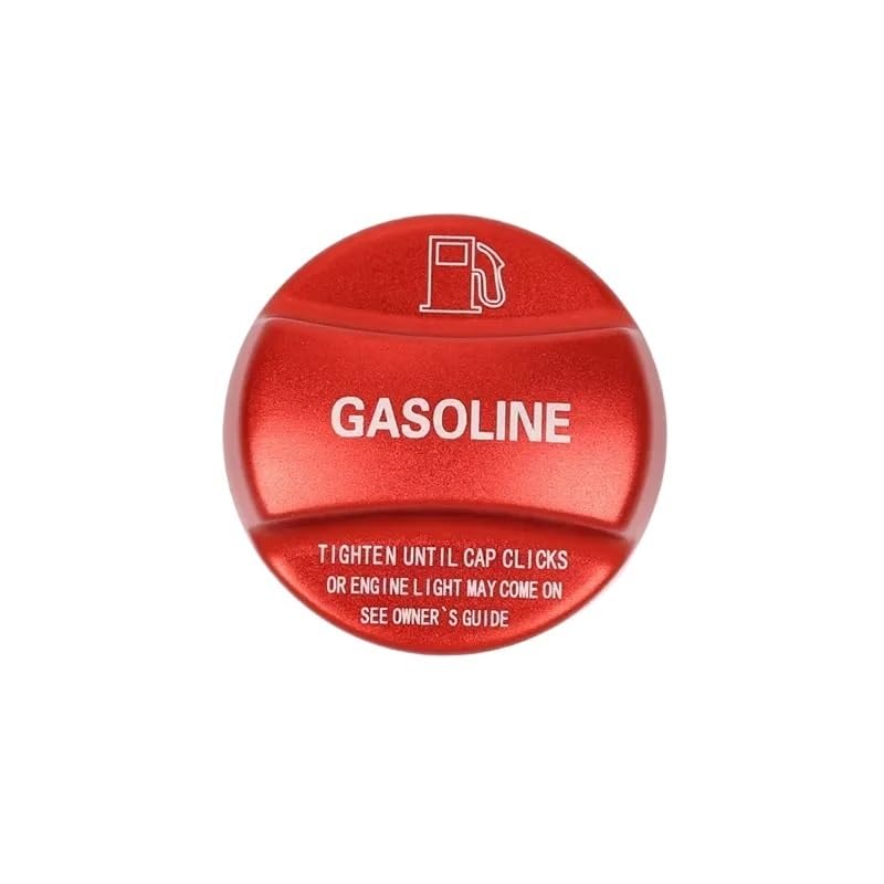 Tapa de tanque de combustible decorativa roja compatible con BMW F15 F16 F25 F26