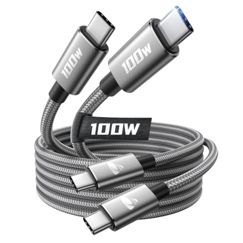 Aioneus USB C auf USB C Kabel [2 Stück 2M+2M]