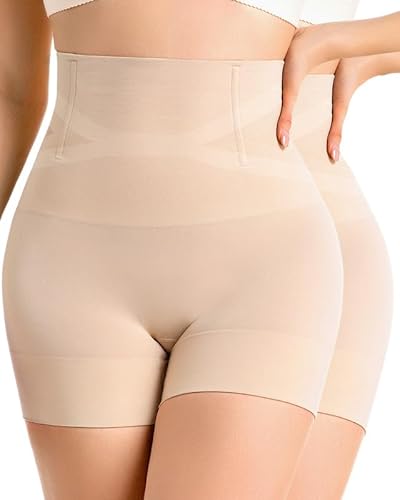 ForeverShaper Shapewear for Women Tummy Control High Waist Seamless Body Shaper Thigh Slimmer Butt Lifting Shorts Under Dress