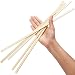 Belle Vous Set Palo de Madera Bambú Extra Largo Natural (Pack de...