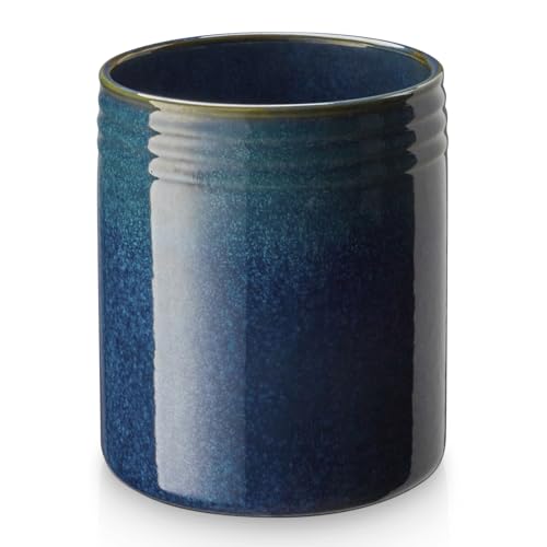 DOWAN 7.2' Kitchen Utensil Holder, Extra Large Farmhouse Utensil Holders for Countertop...