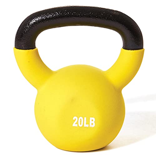 Champion Barbell Vinyl Coated Kettlebell, 20 - Pound