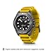 Victorinox Dive Pro Quartz Black Dial Yellow Rubber Strap Watch 43mm - 241992