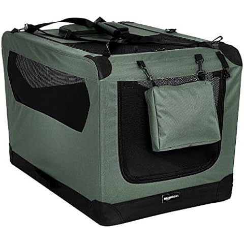 Transportín abatible para mascotas Amazon Basics Cover