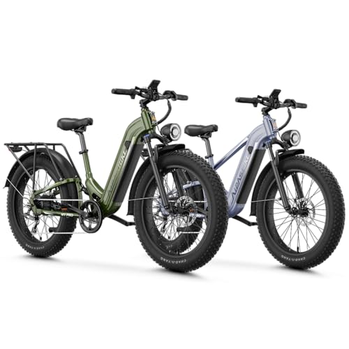 Aipas M1 Pro & M2 Pro Electric Bike for Adults, 1800W Peak, Dual Suspension image 4