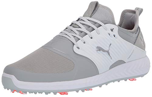 Puma Golf Men S Ignite Pwradapt Caged Golf Shoe, Gray Violet-Puma Silver-Peacoat, 9 Wide Us Puma Golf Men S Ignite Pwradapt Caged Golf Shoe, Gray Violet-Puma Silver-Peacoat, 9 Wide Us