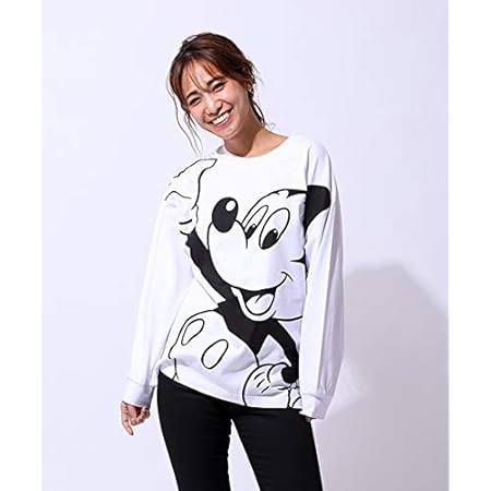 Amazon Co Jp Babydoll ベビードール 親子お揃い ディズニー キャラクターロンt 3580a S ホワイト ベビー マタニティ