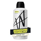 Jake Paul Fresh Ice Body Spray for Men By W, Odor Blocking Body Deodorant, Long Lasting Protection, 3.4 fl oz