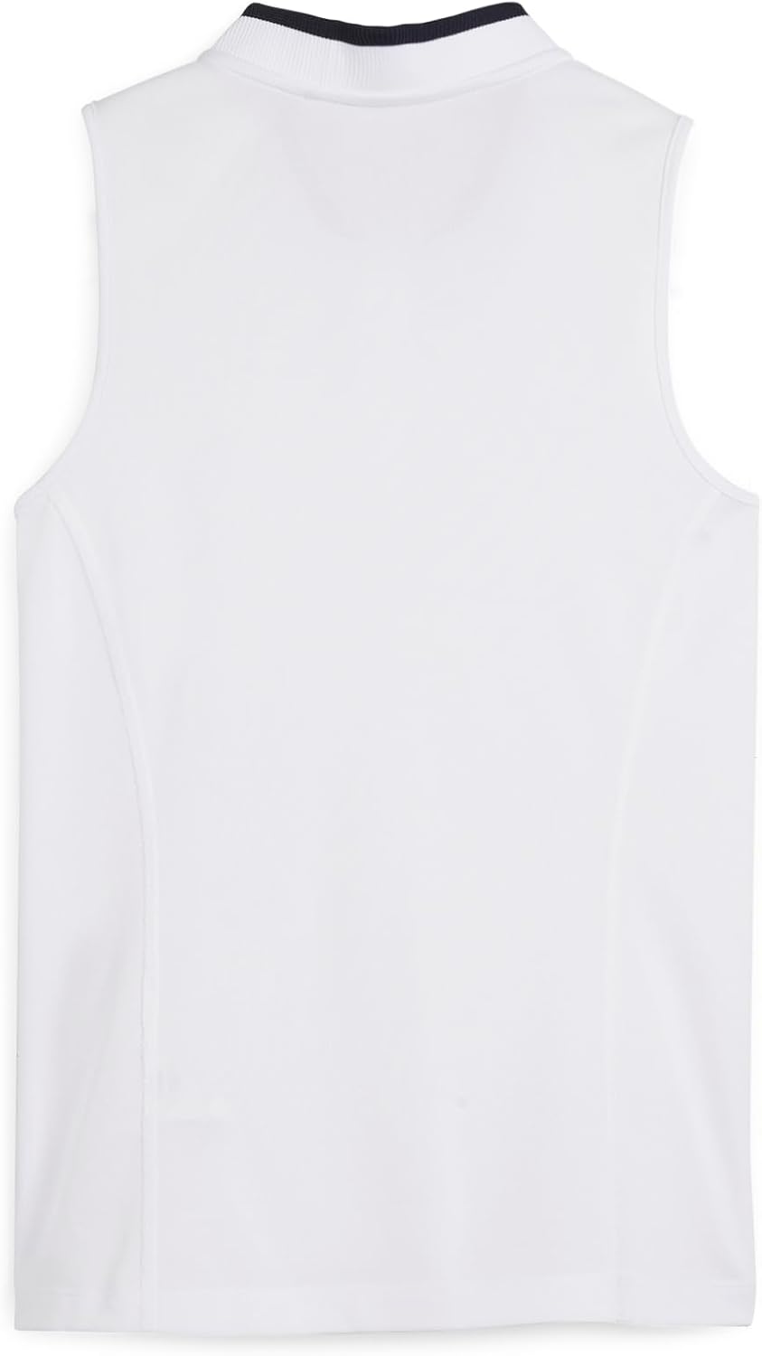 Puma Womens Range Pique Sleeveless Golf Polo - Image 6