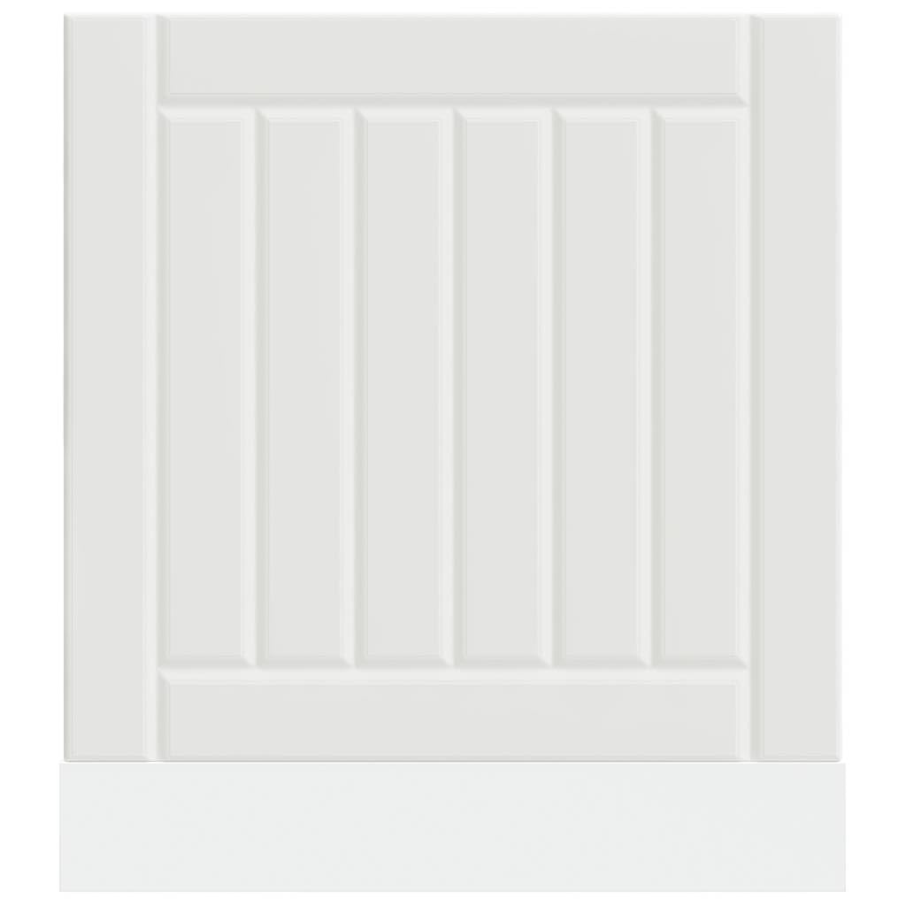 Engineered Wood Dishwasher Front Panel, White