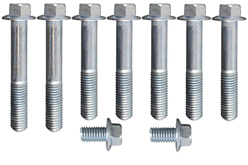 ICT Billet Engine to Transmission Bolt Kit Compatible with Mustang GT 4.6L T5 Manual Trans Kit Set 205 551205