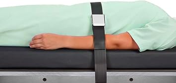 Phillips Safety Patient Restraint Strap with 1 Buckle - Thermoplastic Urethane - Universal Compatibility - Available in Multiple Lengths - 1 Pack 108"
