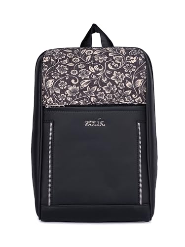 Image of ZOUK Olina Daypack for Women - Convertible Backpack with Laptop & iPad Compartments | Stylish Handcrafted Office & Travel Bag with Water-Resistant Lining & Dual Straps |