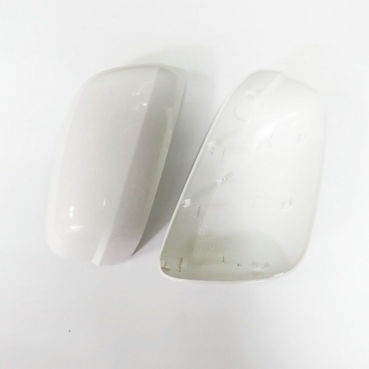 2pcs Passenger Driver Side Rear View Mirror Shell Housing Cover Trim for Honda Fit/Jazz 2009 2010 2011 2012 2013 Replacement Left Right Side Cap