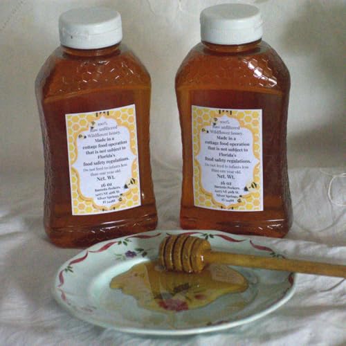 Miel silvestre cruda sin filtrar 32 oz miniatura 4