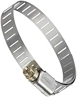 Vista 2 de MaxLLTo Replacement 6PK 1/4 Inch x 5/8 Inch Adjustable Stainless Steel Pipe Fitting Hose Clamp for Interstate Pneumatics H580