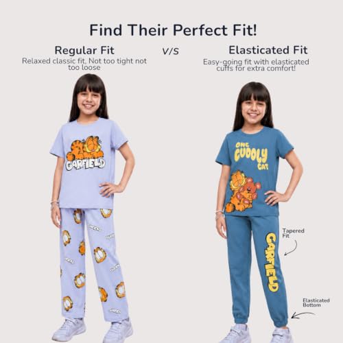 Image of Nap Chief Kids Official Cartoon Characters Half Sleeves Cotton Night Suit for Boys & Girls, Tshirt & Pyjama Set for Sleepwear