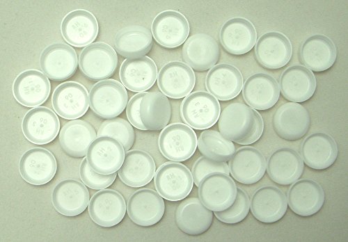 Upper Bound 50 Universal White Sailboat or Boat Snap Stud Cover Appearance Caps