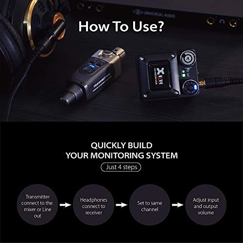 Xvive U4 Wireless In-Ear Monitor System - Image 7