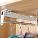 Organizator ubrań, Heavy Duty Wyciągnij Szynę wieszaka na ubrania, rozszerzalny wieszak na płaszcz do szafy, Rack Organizator-35 CM / 40 CM / 50 cm / 60cm Heavy Duty Coat Rack (rozmiar: 5 5 cm / 21.7