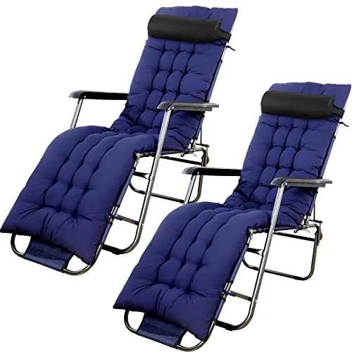 67 x 19 Inch Chaise Lounge Cushions Soft Lounge Chair