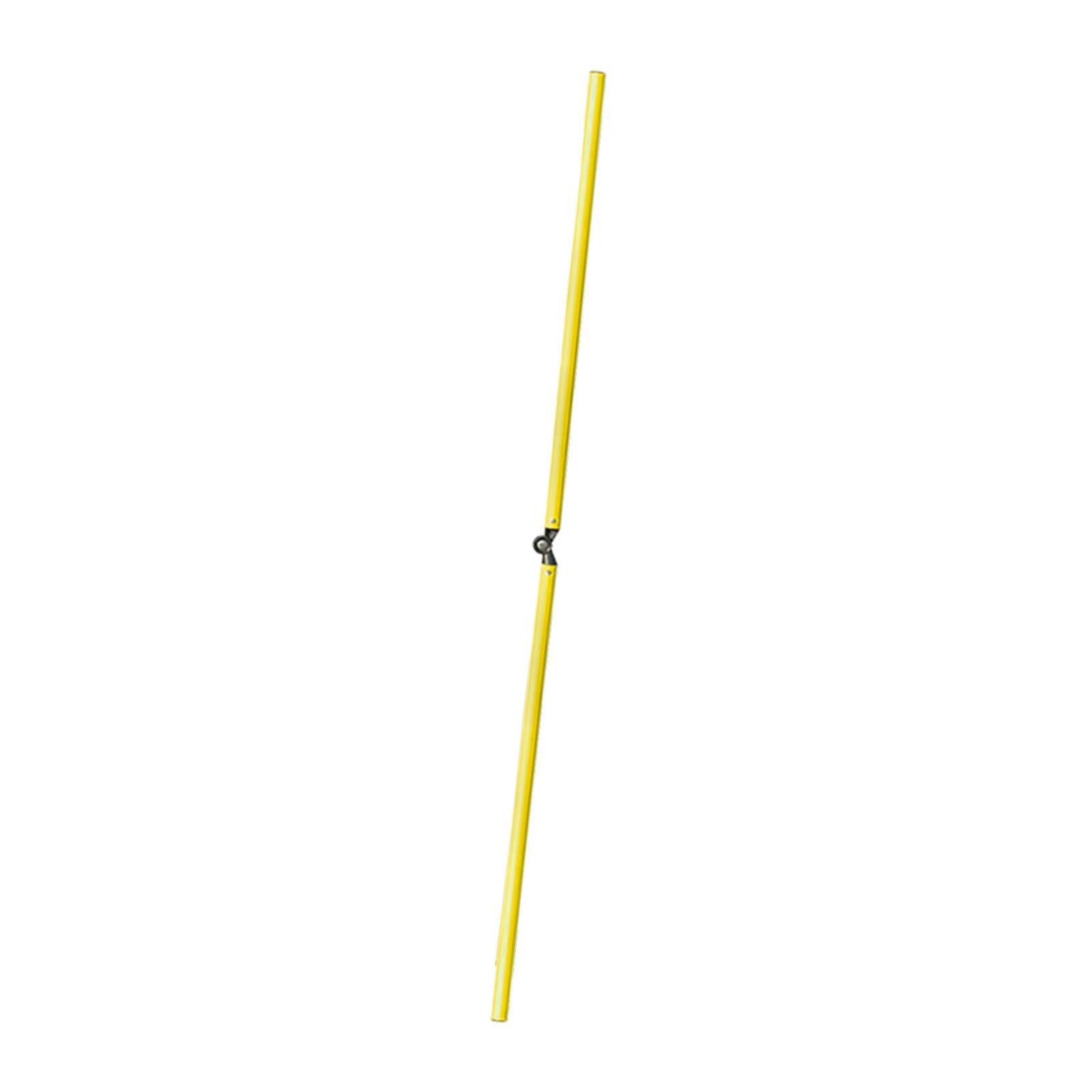 Soccer Agility Pole Obstacle Bar Professional Football Training Marking Pole Yellow-image-41