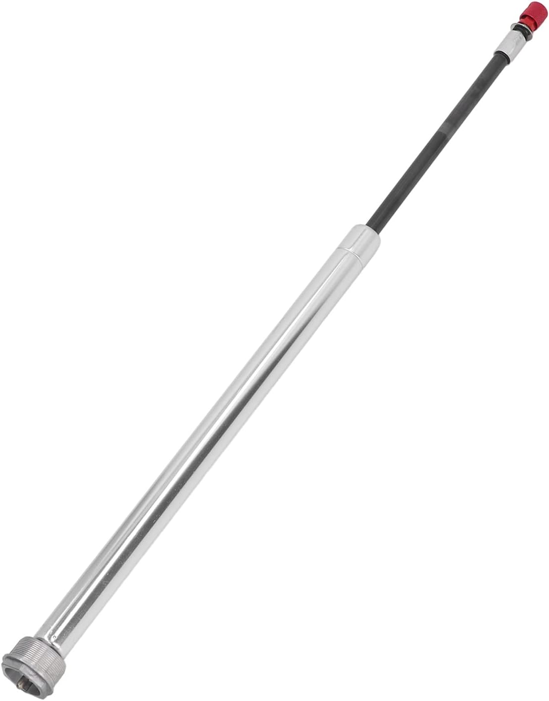 Aluminum Alloy Front Fork Repair Rod, Hydraulic Damping Rod for Bike Suspension, Remote Lockout Compatible Replacement Part with High Tensile Strength for Mountain Bikes