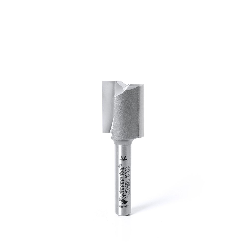 Fraise à défoncer en carbure Amana Tool 45228 pour éliminer les traces de brûlure