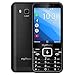 Produktbild myPhone UP Smart LTE 4G Handy mit Whatsapp, Facebook, Google Apps, 3.2"", Mega-Akku 1200 mAh, Dual SIM, GPS, 4GB ROM, 5MP Kamera, KaiOS, Wi-Fi - Schwarz