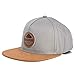 Produktbild Blackskies Pathfinder Snapback Cap | Schirm Unisex Premium Baseball Mütze Kappe Basecap Verstellbar One Size - Grau Beige