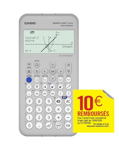 CASIO Graph Light pour réussir ses devoirs de mathématiques sans stress - 5