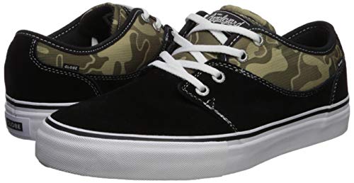 Image of Globe Men's Mahalo Shoe, Black /Green camo, 10 Medium US