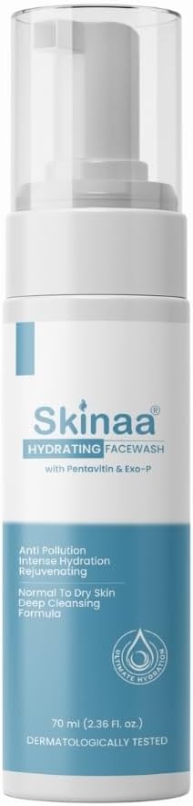 Hydrating Facewash Gentle Cleanser for Dry and Sensitive Skin | Boosts Moisture and Prevents Dehydration | Anti-Pollution Unisex Face Wash Protect Skin from Pollution and Dust (100 ml)