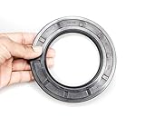 EAI Oil Seal 80mm X 125mm X 12mm (2 PCS) TC Double Lip w/Spring. Metal Case w/Nitrile Rubber Coating