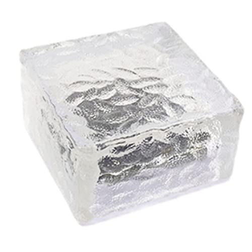 Spot brique solaire étanche IP68 pour éclairage extérieur d'escalier et pavé de cour
