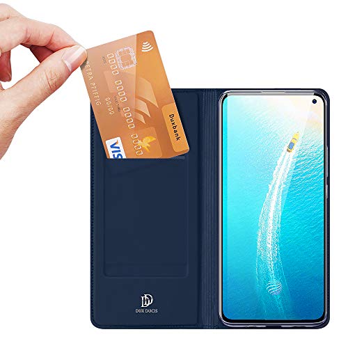 Greaked DUX DUCIS para VIVO V19 (Indonésia)/V19 Neo/V17 (Índia) Capa de couro com compartimento para