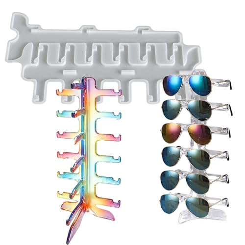 Six-Story Glasses Rack Mold