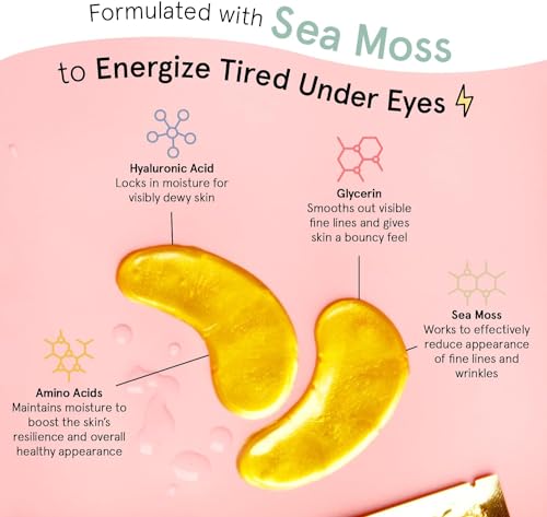 grace & stella Award Winning Under Eye Mask, Reduce Dark Circles, Puffy Eyes, Undereye Bags, Wrinkles, Under Eye Gel Patches - Image 4