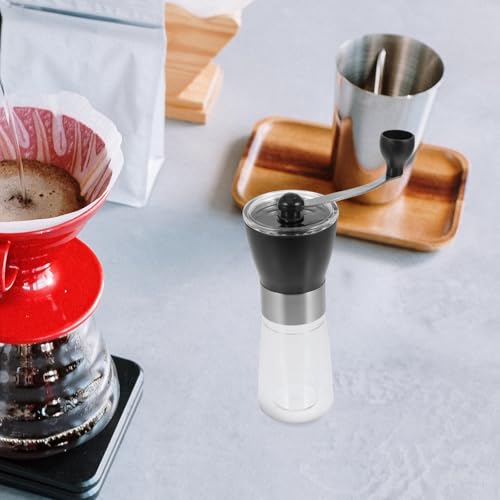 Molino de café manual duradero de acero inoxidable de diseño 6