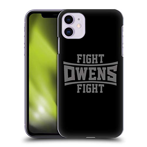 Head Case Designs Officially Licensed WWE Fight Owens Fight Kevin Owens Hard Back Case Compatible with Apple iPhone 11