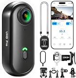 4K Thumb Action Camera with Memory Card Mini Body Camera wit...