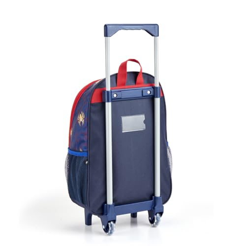 Mochila Escolar De Rodinha Infantil Masculina Homem Aranha Kit Bolsa Menino Kids Seanite Conjunto Ma