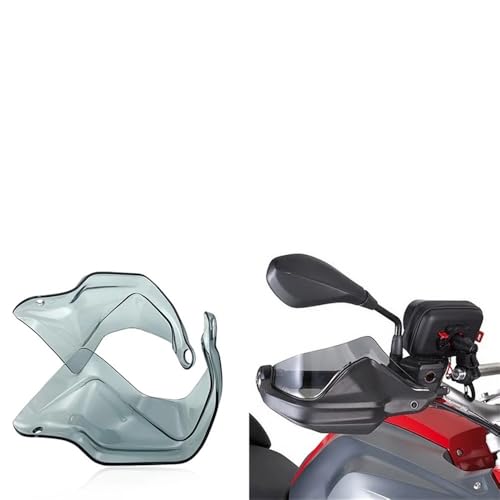 Protège-mains moto R1200GS et Adventure 2013-2019 déflecteur rouge - 6