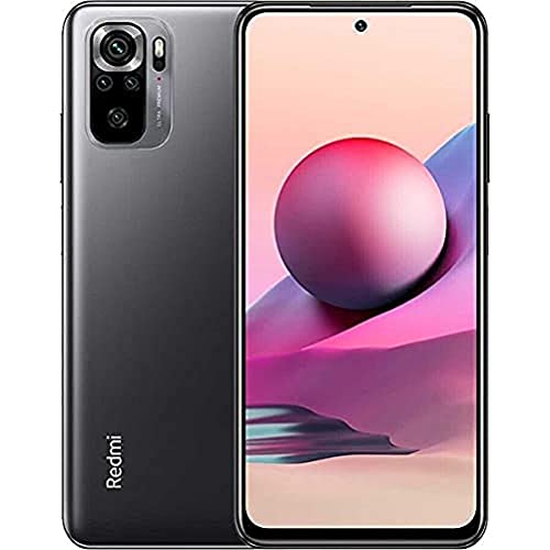 Xiaomi Redmi Note 10S Smartphone + Kopfhörer (16,33cm (6,43") FHD+ Display, 128GB interner Speicher, 6GB RAM, 64MP Quad-Rückkamera, 13MP Frontkamera, Dual SIM, Android 11) Grau - [Exklusiv bei Amazon]