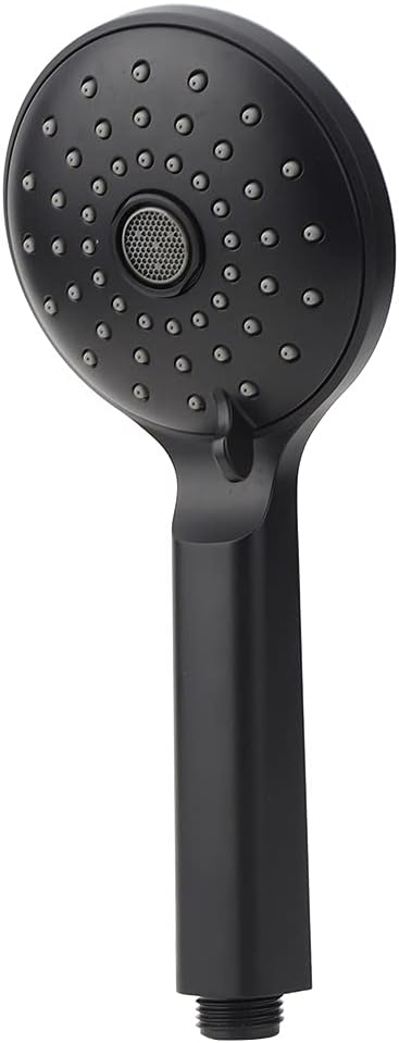 Handheld Shower Matte Black Showerhead Kit With Showerhead Holder Bracket Hose Bathroom Tools