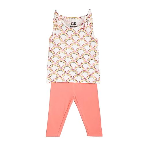 Image of miniklub Baby Round Neck Full Sleeve Full Length Knitted Cotton Clothing Set, Pack of 2 (Light Pink Color)