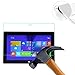 Produktbild Lusee 2 Stück Schutzfolie für Dell Venue 11 Pro/Microsoft Surface Pro 2 10.8 Tablet [9H Härte] Displayschutzfolie HD Schutzfolie [Anti Kratzer] [Anti Fingerabdruck] 2.5D Panzerfolie
